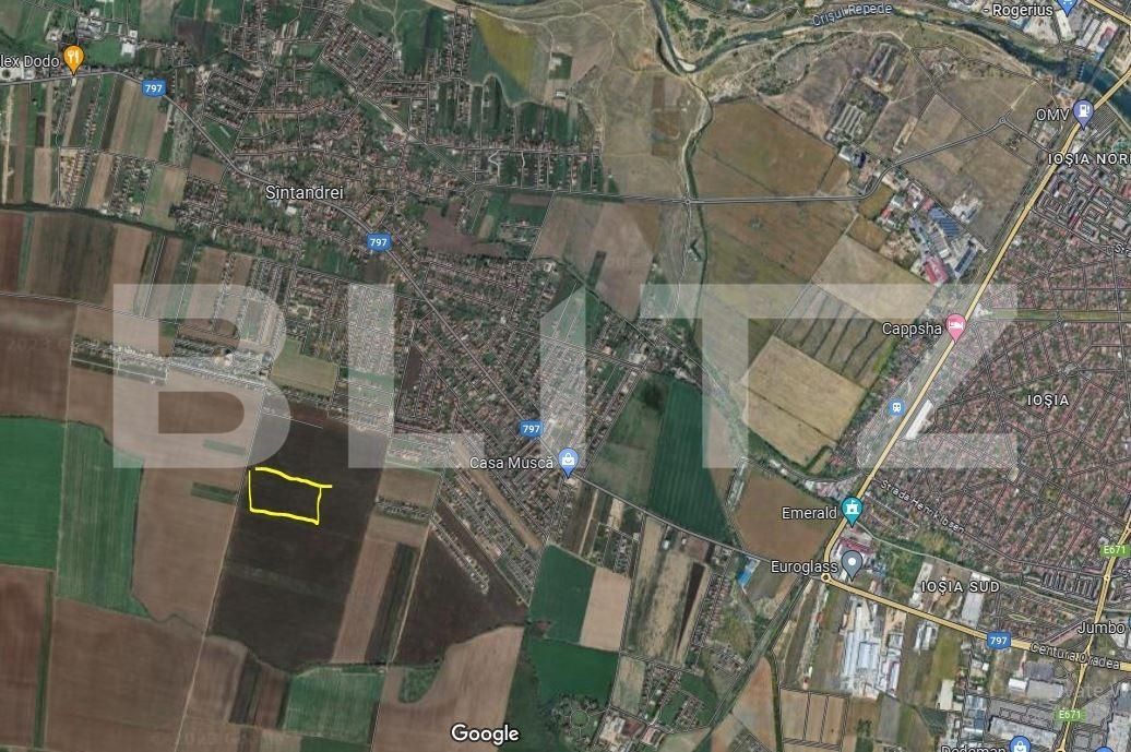 Teren de vânzare Santandrei - 151251TV | BLITZ Oradea | Poza1