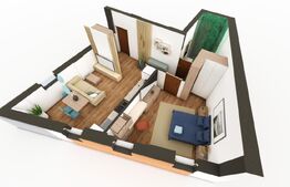 Teren central + proiect imobil