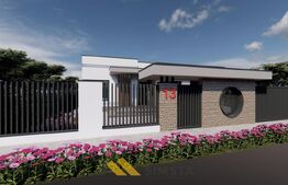 Casă Stil Mediteranean La Cheie  în Sântandrei, Teren 1050 mp, 170 mp Utili