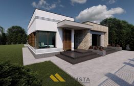 Casă Stil Mediteranean La Cheie  în Sântandrei, Teren 1050 mp, 170 mp Utili