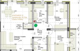 Apartament nou în ansamblu rezidențial 95.70 mp, Santandrei