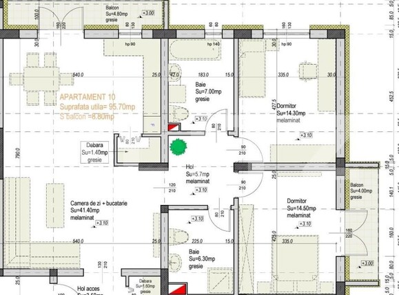 Apartament de vânzare 3 camere Santandrei - 162907AV | BLITZ Oradea | Poza1