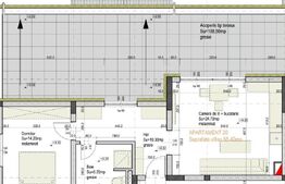 Apartament 2 camere cu terasa Sântandrei,ideal pentru liniște sau investiție!