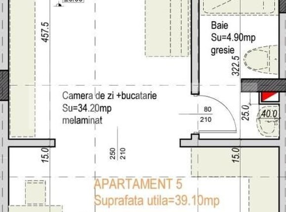 Garsonieră de vânzare Santandrei - 163014AV | BLITZ Oradea | Poza1