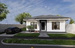 Casa cu 3 dormitoare, pe un nivel,  racordata la toate utilitatile in Santandrei