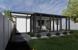 Casa cu 3 dormitoare, pe un nivel,  racordata la toate utilitatile in Santandrei