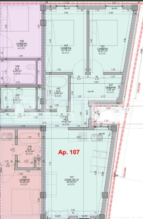 Apartament de vânzare 3 camere Central - 164707AV | BLITZ Oradea | Poza1