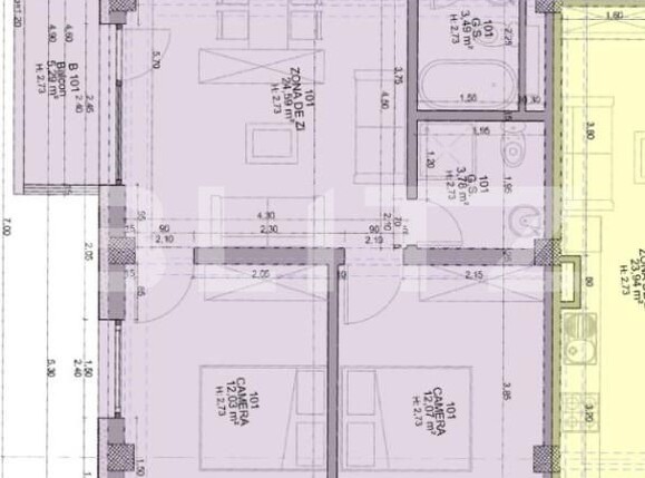 Apartament de vânzare 3 camere Central - 164718AV | BLITZ Oradea | Poza1