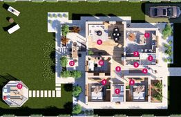 CASA DE VANZARE IN SANTANDREI-107MP UTILI-4 CAMERE