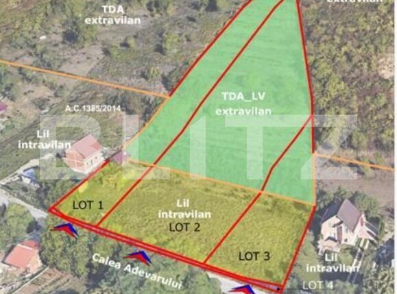 Teren de vânzare Dealuri Oradea - 176457TV | BLITZ Oradea | Poza3