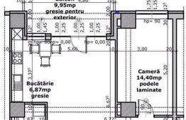 Apartament cu 2 camere, modern, mobilat, utilat - Iosia