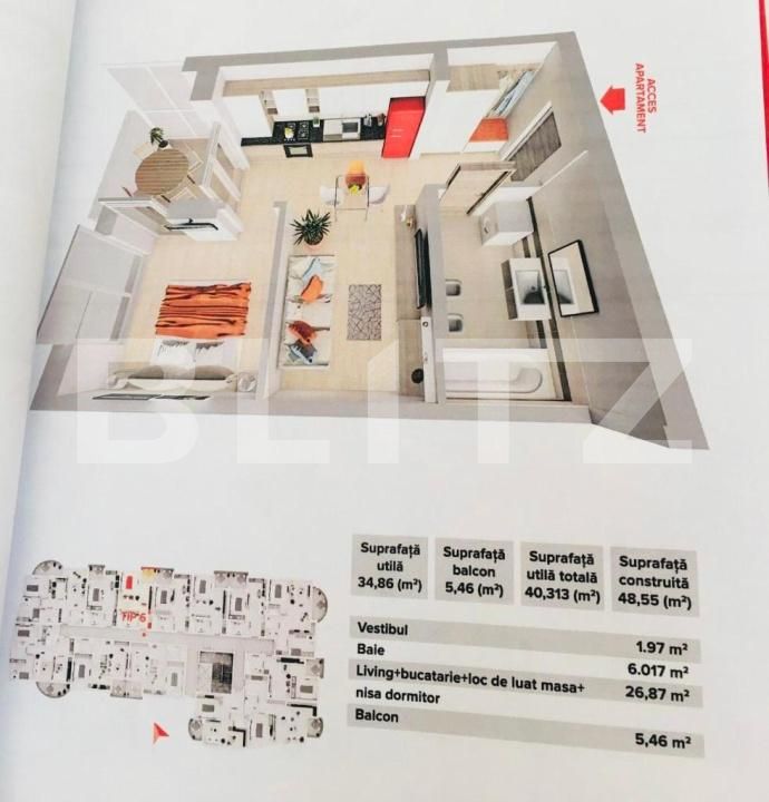 Apartament de vânzare 2 camere Central - 177228AV | BLITZ Oradea | Poza9