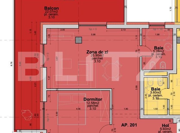 Apartament de vânzare 2 camere Central - 177426AV | BLITZ Oradea | Poza1