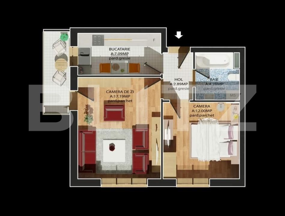 Apartament de vânzare 2 camere Nufarul - 178158AV | BLITZ Oradea | Poza18