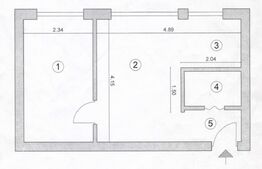 Apartament cu 2 camere - zona Rogerius