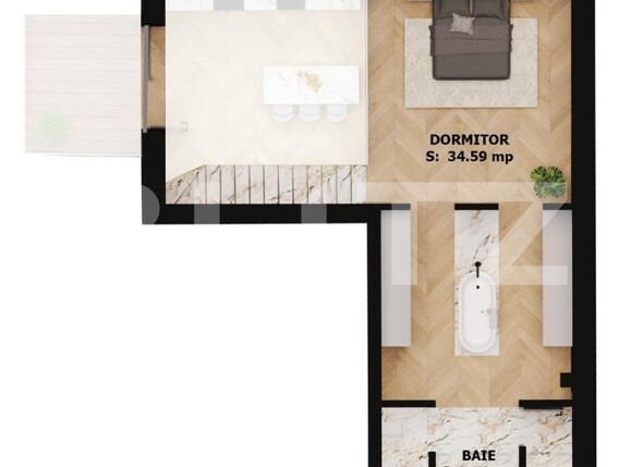Apartament de vânzare 2 camere Ultracentral - 184702AV | BLITZ Oradea | Poza2