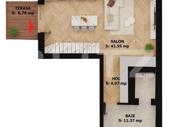 Apartament de vânzare 2 camere Ultracentral - 184702AV | BLITZ Oradea | Poza1