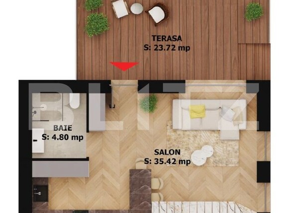 Apartament de vânzare 2 camere Ultracentral - 184705AV | BLITZ Oradea | Poza1