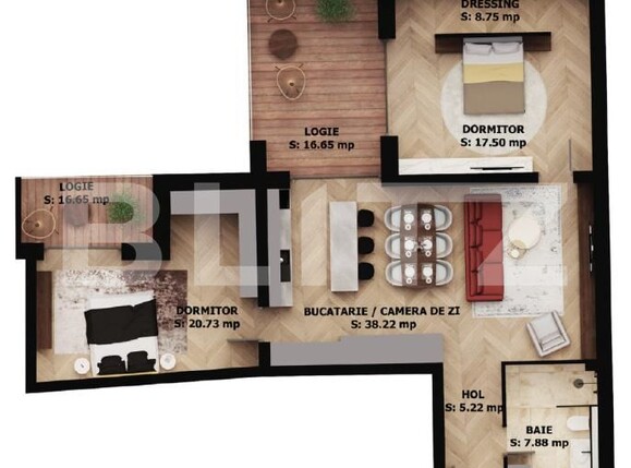 Apartament de vânzare 3 camere Ultracentral - 184725AV | BLITZ Oradea | Poza1