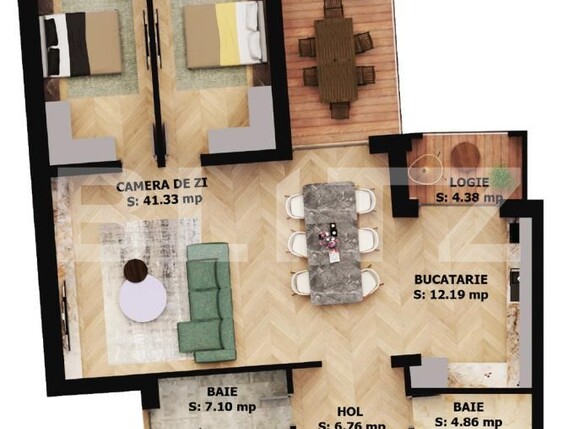 Apartament de vânzare 3 camere Ultracentral - 184748AV | BLITZ Oradea | Poza1