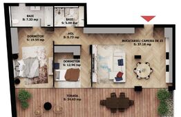 Apartament 3 camere premium | Terasă impresionantă | EAS Residence