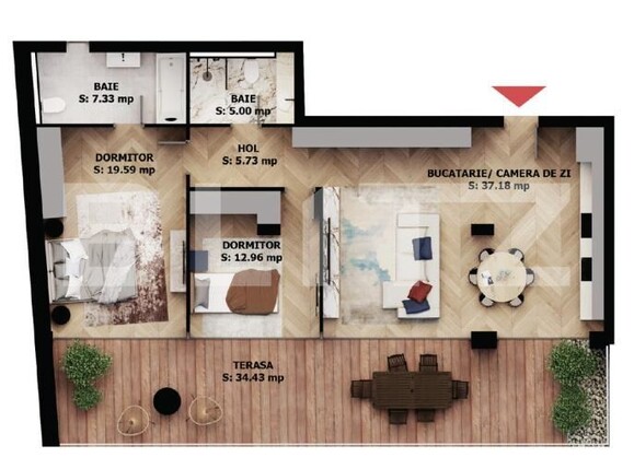 Apartament de vânzare 3 camere Ultracentral - 184749AV | BLITZ Oradea | Poza1