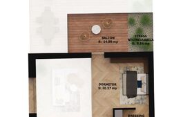 Apartament imens 2 camere cu 2 balcoane mari – EAS Residence