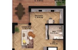 Apartament imens 2 camere cu 2 balcoane mari – EAS Residence
