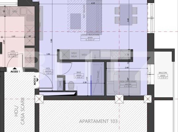 Apartament de vânzare 2 camere Central - 185283AV | BLITZ Oradea | Poza1