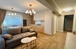 Apartament 3 camere , 80 mp , 2 bai , parcare subterana , prima închiriere 