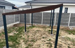 Casa individuala Oradea, zona linistita, cu gard imprejmuire din placi de beton 