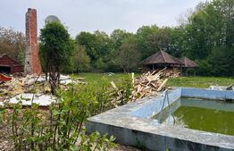 Teren premium pe malul raului cu proiect turistic inclus A-Frame