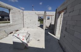 Casa de vanzare, la rosu, 3 camere, 90 mp, in Les