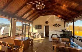 Casă A-Frame cu godpodarie completă și proprietate deosebită pe 9.587 mp 