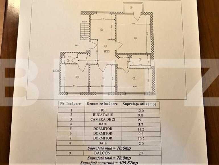 Apartament de vânzare 4 camere Nufarul - 68279AV | BLITZ Oradea | Poza1