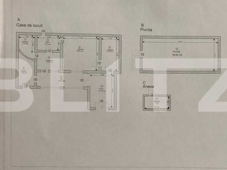 Casa de vânzare 2 camere Central - 69160CV | BLITZ Oradea | Poza1