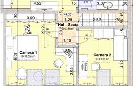 Apartament la casa, de vanzare, P+M=108mp, ultracentral!