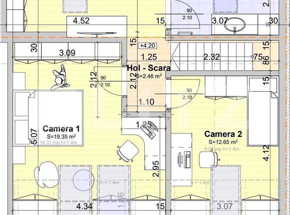 Apartament de vânzare 2 camere Ultracentral - 69409AV | BLITZ Oradea | Poza10