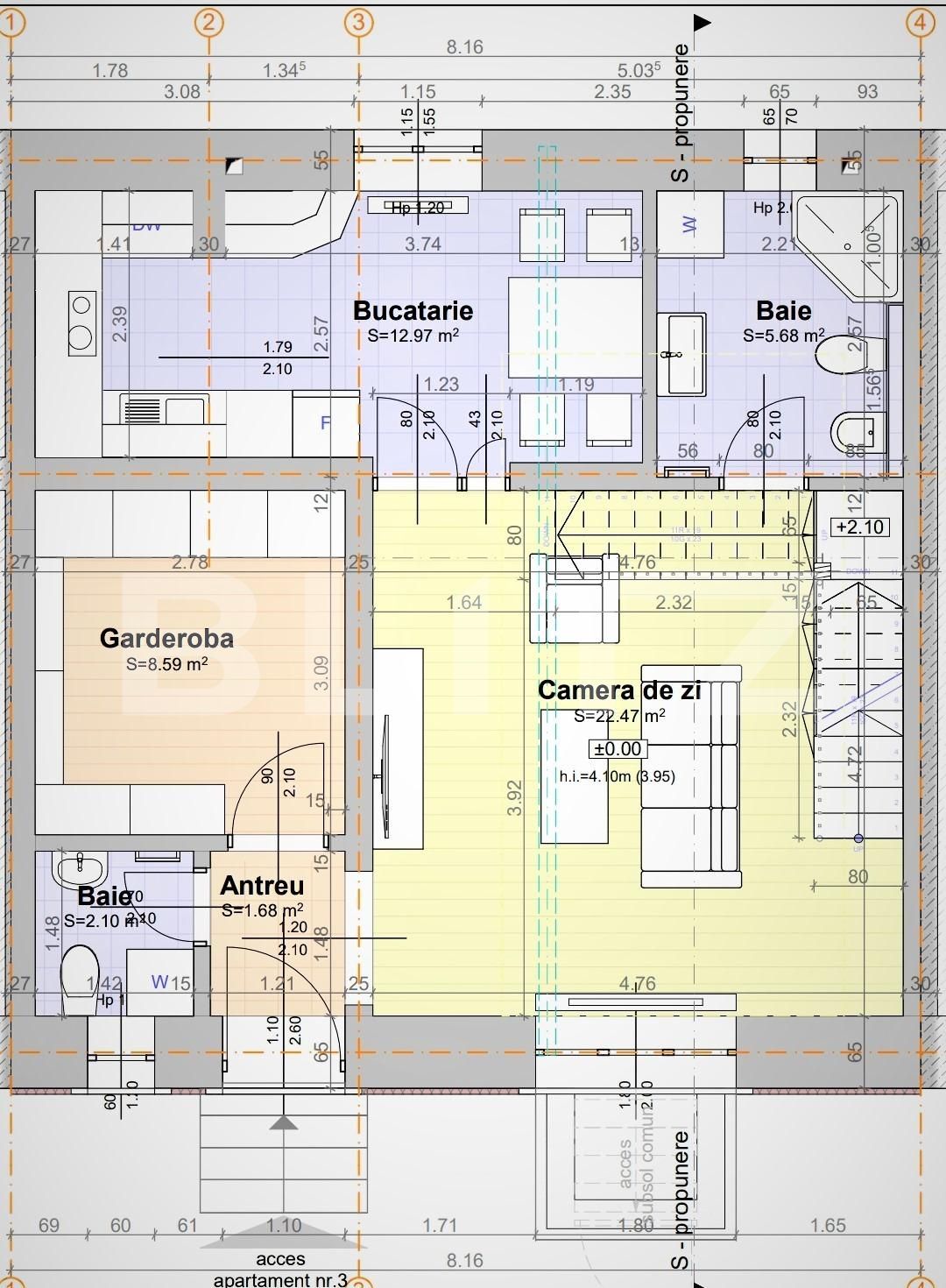 Apartament de vânzare 2 camere Ultracentral - 69409AV | BLITZ Oradea | Poza9