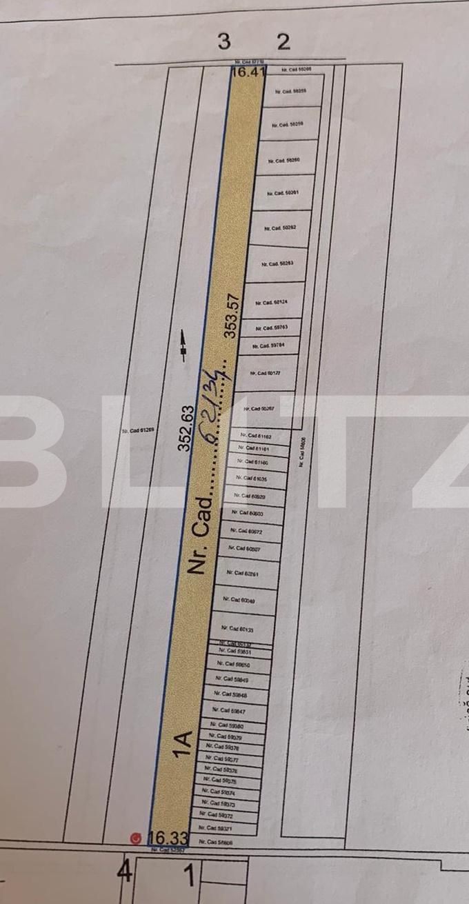 Teren de vânzare Exterior Sud - 69559TV | BLITZ Oradea | Poza1