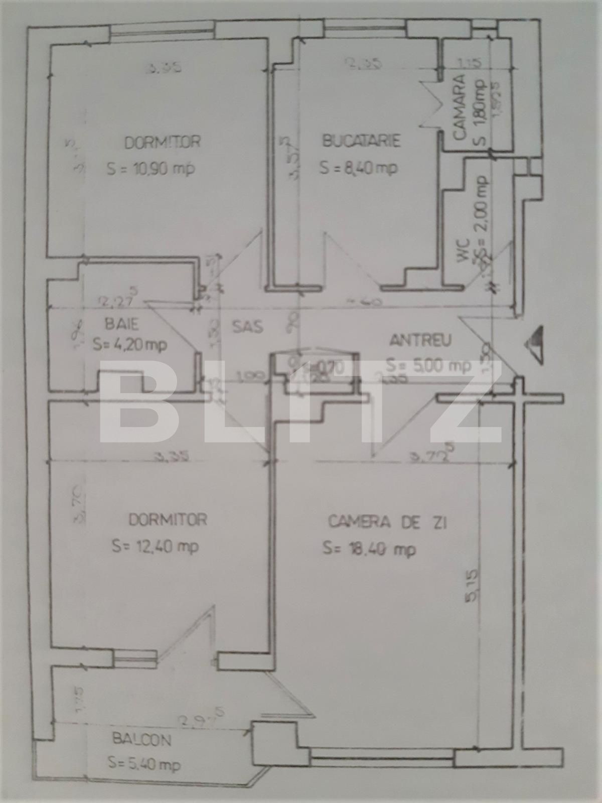 Apartament de vânzare 3 camere Iosia - 69589AV | BLITZ Oradea | Poza1