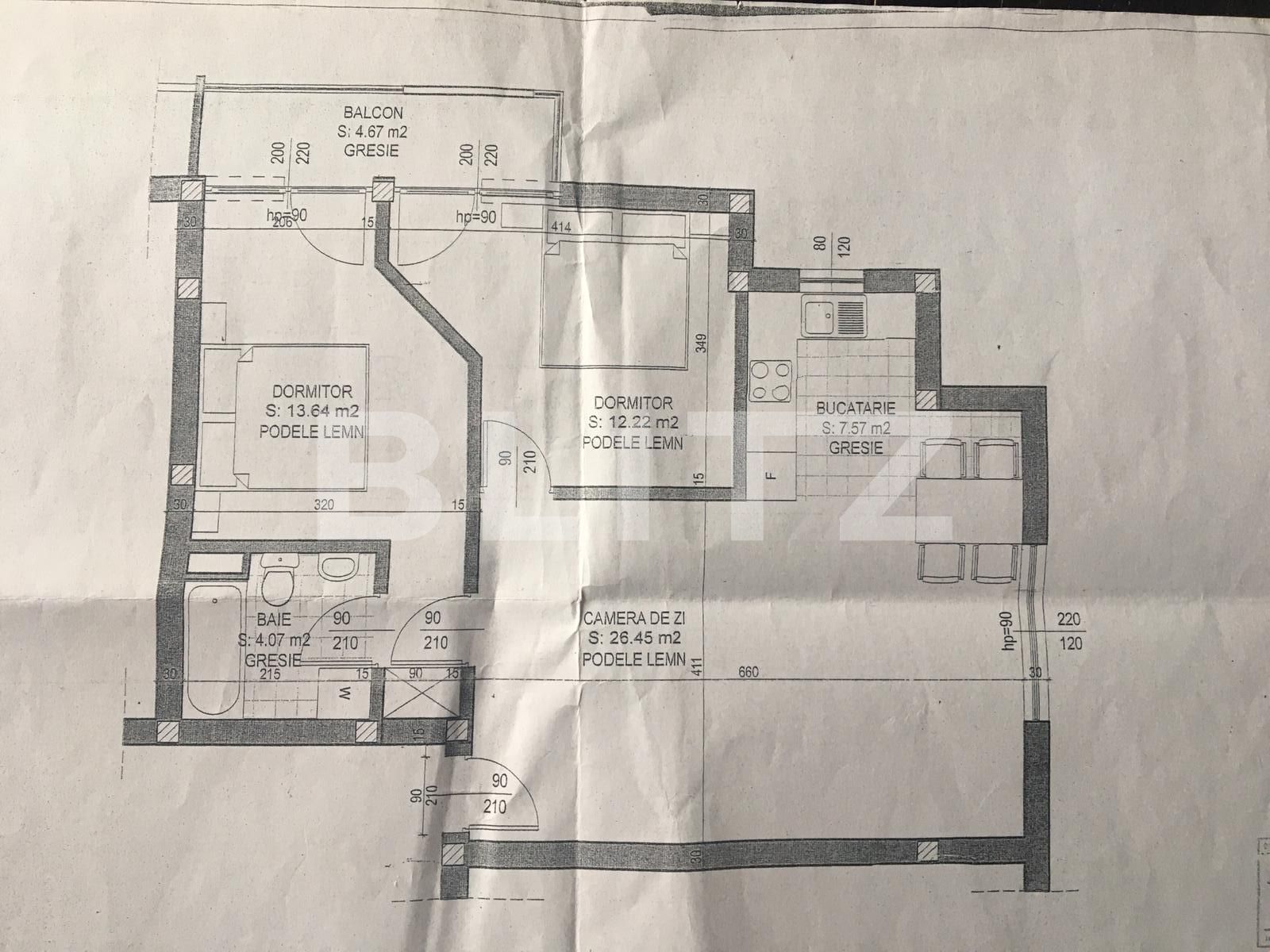 Apartament de vânzare 3 camere Nord-Est - 69825AV | BLITZ Oradea | Poza1