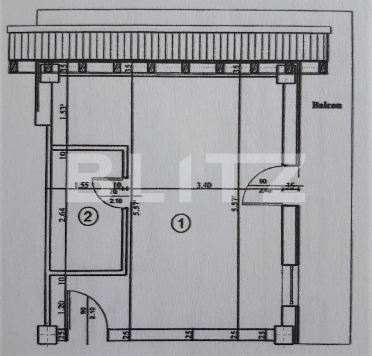 Garsonieră de vânzare Rogerius - 71348AV | BLITZ Oradea | Poza1