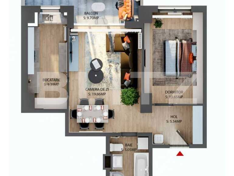 Apartament de vânzare 2 camere Iosia - 71828AV | BLITZ Oradea | Poza1