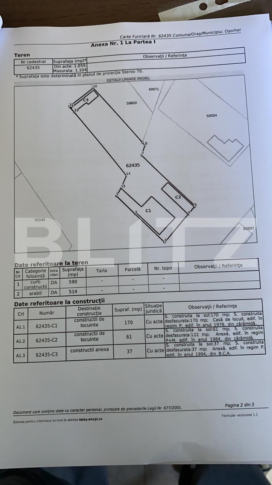 Casa de vânzare 5 camere Exterior Est - 71924CV | BLITZ Oradea | Poza1