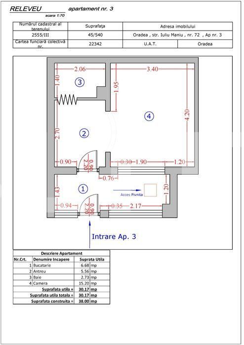 Casa de vânzare 1 camera Ultracentral - 72449CV | BLITZ Oradea | Poza1
