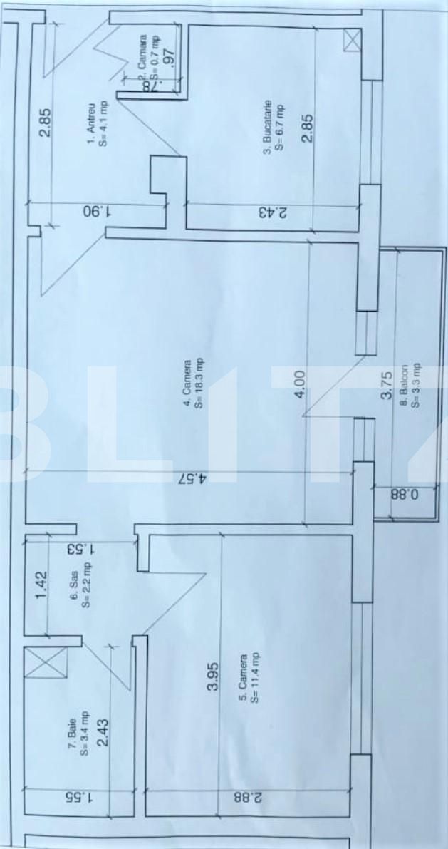Apartament de vânzare 2 camere Rogerius - 73293AV | BLITZ Oradea | Poza1