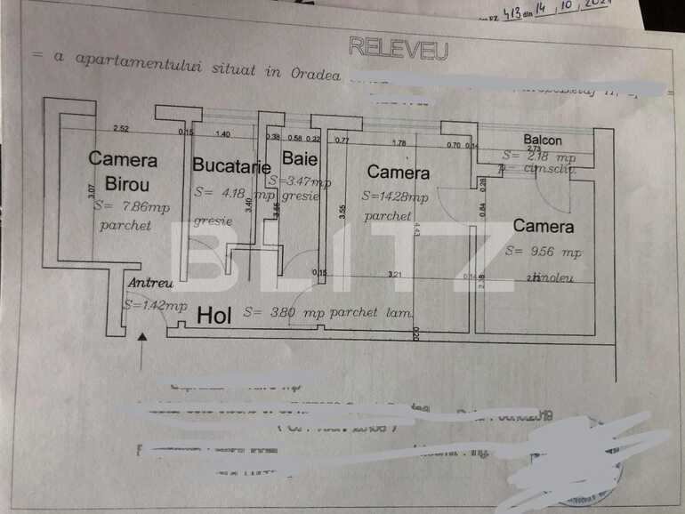 Apartament de vânzare 3 camere Rogerius - 73708AV | BLITZ Oradea | Poza1