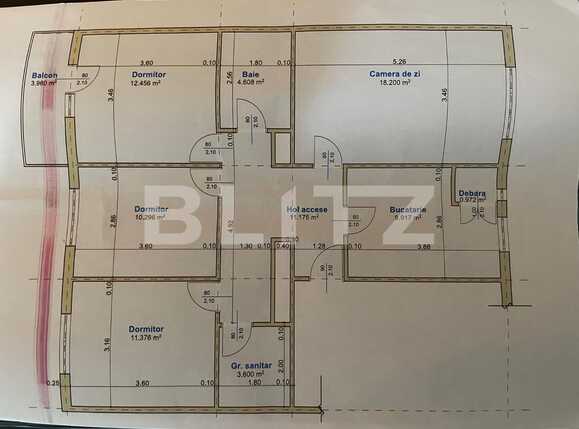 Apartament de vânzare 4 camere Rogerius - 74068AV | BLITZ Oradea | Poza17