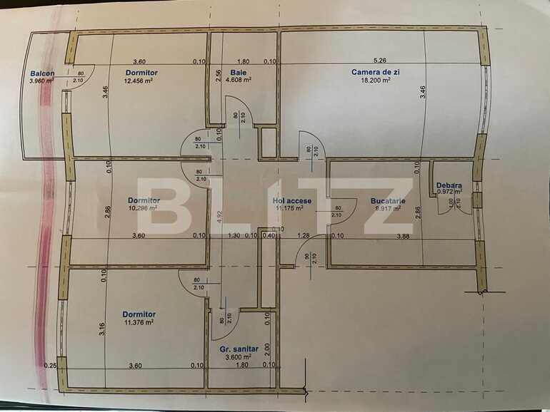 Apartament de vânzare 4 camere Rogerius - 74068AV | BLITZ Oradea | Poza1